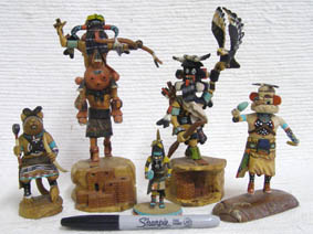 Hopi Miniature Katsina Dolls