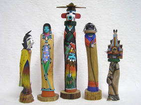 Hopi Katsinam Sculptures